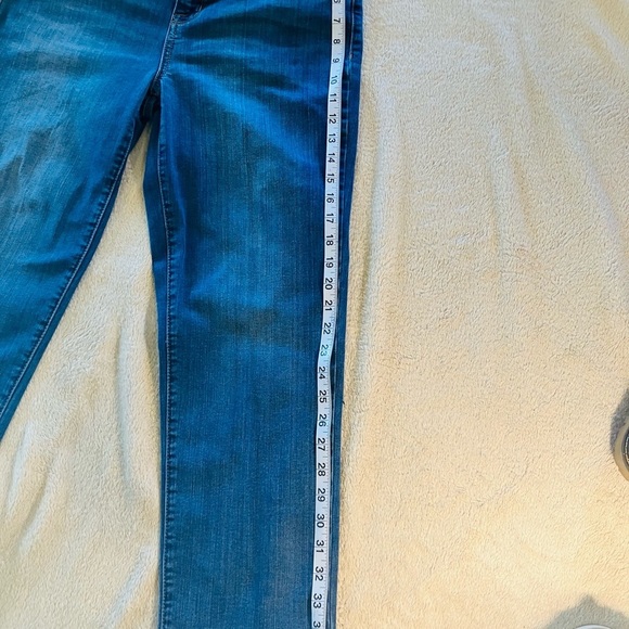 7 For All Mankind Womens Shelby Md Wash Tower Straight Cropped Jeans, 8 Hi Waist - Picture 12 of 16